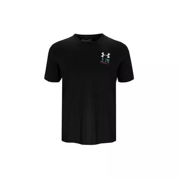 Футболка свободного кроя Under Armour Shanghai City Crew Neck Regular, топы унисекс, черные 1332493-004 XL