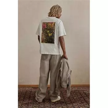 Футболка свободного покроя HM белая apoH XS