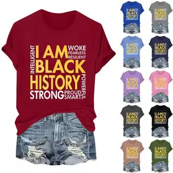 Футболка свободного покроя унисекс с круглым вырезом и принтом S