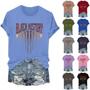 Футболка свободного покроя унисекс с круглым вырезом и принтом S винный