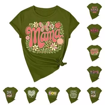 Футболка свободного покроя унисекс с круглым вырезом и принтом L чёрный