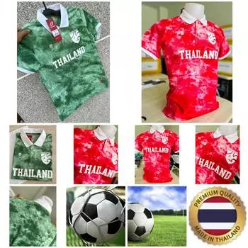 Футболка тай-дай с рисунком ТАИЛАНДА, футболка с принтом чира, винтажная версия, быстросохнущая, поло с коротким рукавом, спортивная форма с логотипом слона XS