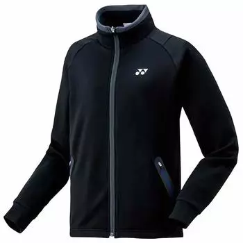 Футболка теннисная трикотажная 58084 черная, размер M (Япония) [YONEX] для разминки [женская] (007) (эквивалент М)