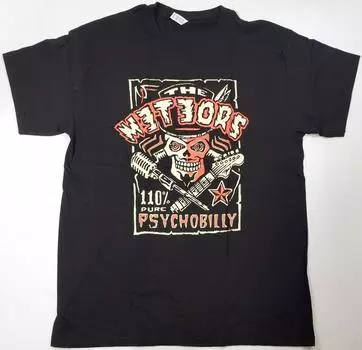 Футболка The Meteors Psychobilly Rock Band XXXXL