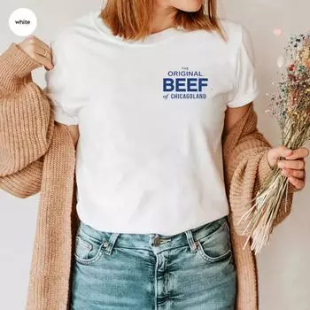Футболка The Original Beef Of Chicagoland Футболка с изображением телешоу в подарок Fandom The Bear Carmy Richie Футболка унисекс The Bear TV Series S