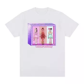 Футболка The Trilogy Tour 2024 Melanie Martinez, ретро-порталы, альбом, футболка, топы, мужские и женские эстетичные модные футболки из 100% хлопка S чёрный