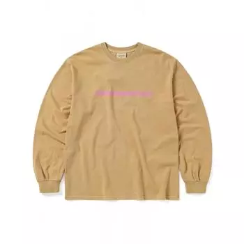 Футболка ThiSiSneverTaT T Logo LS, янтарная L