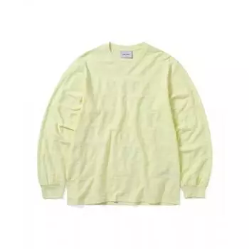 Футболка ThiSiSneverthat Star Jacquard LS бледно-желтая L