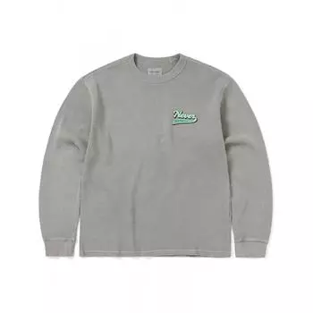 Футболка ThiSiSneverthat WaffLe LS темно-серая M