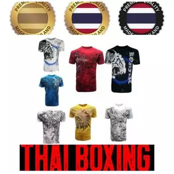 Футболка Tiger Muay Thai с 3D-принтом для кикбоксинга и черепа, с рисунком креста, для мужчин и женщин, унисекс, с коротким рукавом, с круглым вырезом, для смешанных боевых искусств, уличная одежда, повседневная S