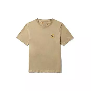 Футболка Timberland Outdoor Casual Breathable с коротким рукавом для мужчин, цвет лакрицы-желтый A42YU-DH4 XXL