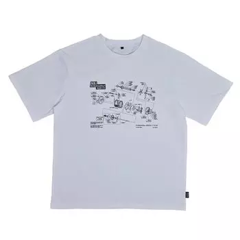 Футболка Tops Bug Off White [Abu Garcia] белый