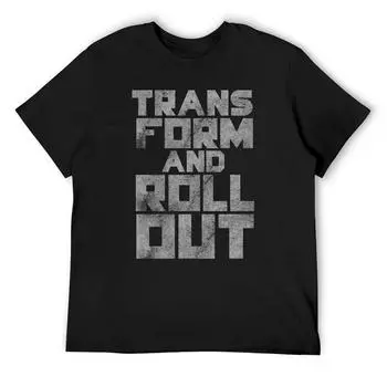 Футболка Transform Винтажные футболки Свитшоты Графические футболки Топы больших размеров Мужские футболки S белый