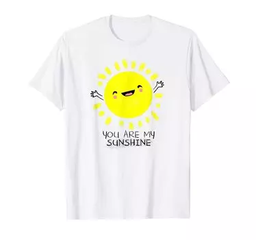 Футболка «Ты мое солнышко» Футболка синий