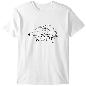 Футболка Уиппет Нет | Смешная футболка Грейхаунд | Футболка Борзая | Футболка Мама Уиппета Классическая футболка M