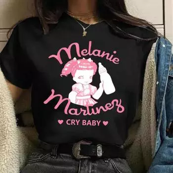 Футболка уличная футболка Melanie Martinez футболка женская футболка смешная манга японская аниме футболка женская одежда футболка S