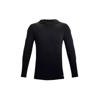 Футболка Under Armour Solid Color Hooded Long Sleeve T-Shirt Men tops Black 1370447-001 XXL