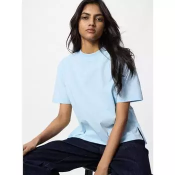 Футболка Uniqlo Airism CoTTon с коротким рукавом 00 WHITE/WOMEN S