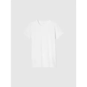 Футболка Uniqlo Airism Mesh с круглым вырезом и короткими рукавами 00 WHITE/MEN XS