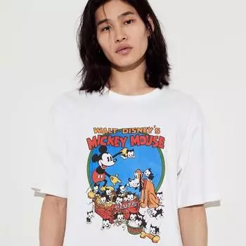 Футболка UNIQLO Disney UT с короткими рукавами и рисунком A
