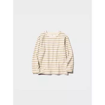 Футболка Uniqlo Japan Air Rhythm Cotton Crewneck 55 GREEN/100