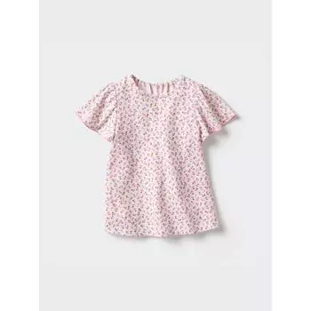 Футболка Uniqlo Japan Dry Crewneck 11 PINK/80