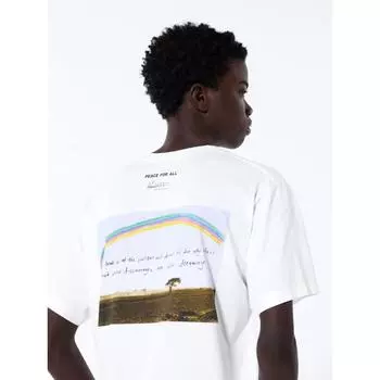 Футболка Uniqlo Japan Peace For All Lindogshe Sobekwa Magnum phoTo 00 WHITE/XS