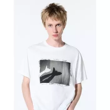 Футболка Uniqlo Japan Peace For All Оливия Артур Магнум фото 00 WHITE/XS