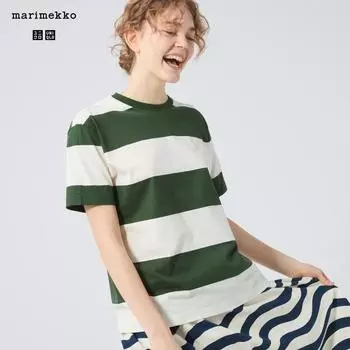 Футболка UNIQLO JAPAN с коротким рукавом и рисунком