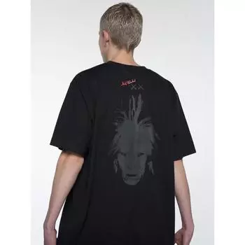 Футболка Uniqlo Kaws + Warhol UT Graphic с коротким рукавом D 09 BLACK/UNISEX XS