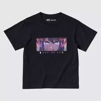 Футболка UNIQLO KIDS OSHI NO KO UT с коротким рукавом