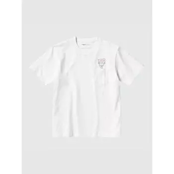 Футболка Uniqlo Peace For All с коротким рукавом и графическим принтом, стандартный крой, Джейсон Полан 00 WHITE/UNISEX XS