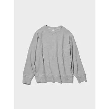 Футболка Uniqlo SofT KniT из флиса с круглым вырезом и длинным рукавом 01 OFF WHITE/WOMEN M