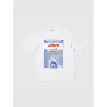 Футболка Uniqlo Universal Movies UT Graphic с коротким рукавом Jaws 00 WHITE/UNISEX XS