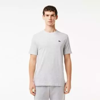 ФУТБОЛКА УНИСЕКС LACOSTE COMMON BASIC С КОРОТКИМ РУКАВОМ [СЕРЫЙ МЕЛАНЖ] 004