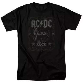 Футболка унисекс AC DC Rock Label Rock N Roll Music Band S
