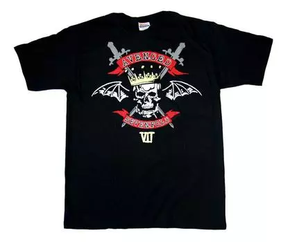 Футболка унисекс Avenged SEVENFOLD Avenged King S