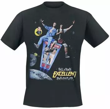 Футболка унисекс Bill Teds «Excellent Adventure «Космос»» S