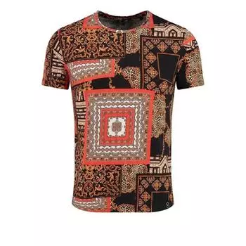 Футболка унисекс черная с рисунком Key Largo Mt James Mt00503 S