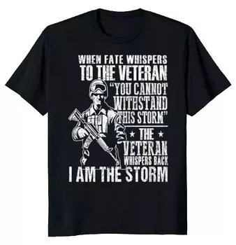Футболка унисекс Combat American Army Veteran