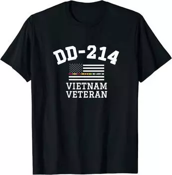 Футболка унисекс DD 214 Alumni Class of Vietnam Veteran Pride S