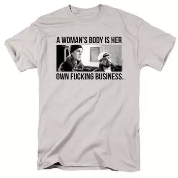 Футболка унисекс для взрослых с лицензией Jay And Silent Bob Business