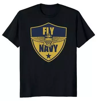 Футболка унисекс Fly Navy Army Veteran