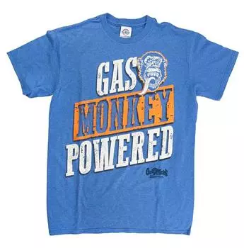 Футболка унисекс Gas Monkey Powered S