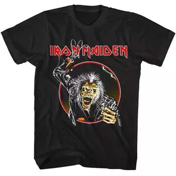 Футболка унисекс Iron Maiden No Prayer On The Road Art Eddie Claw Concert Tour S