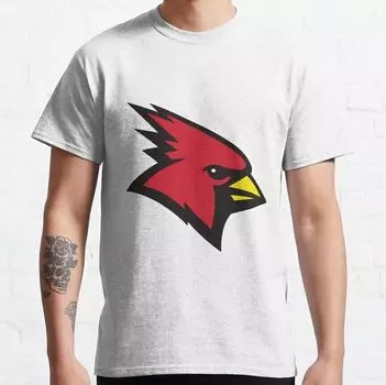 Футболка унисекс кардиналов Платтсбургского государственного университета S