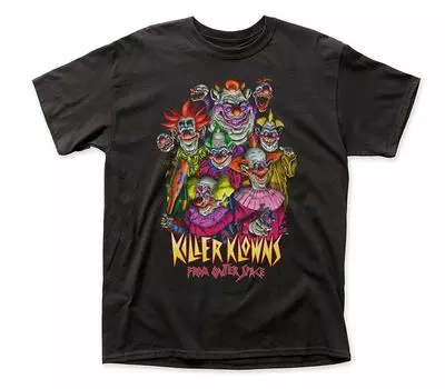 Футболка унисекс «Клоуны-убийцы из космоса» L S