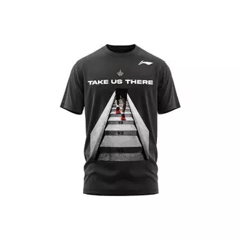 Футболка унисекс Li Ning Jimmy Butler Take Us There, черный AHSTA53-1
