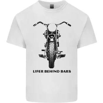Футболка унисекс Lifer Behind Bars, мотоциклетная футболка S