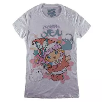 Футболка унисекс Memole Tongari Boshi No Memoru, аниме 1984, Япония S